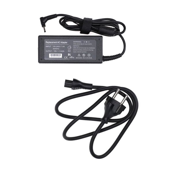 Nätadapter Laddare för Acer 65W 19V 3.0×1.0 mm