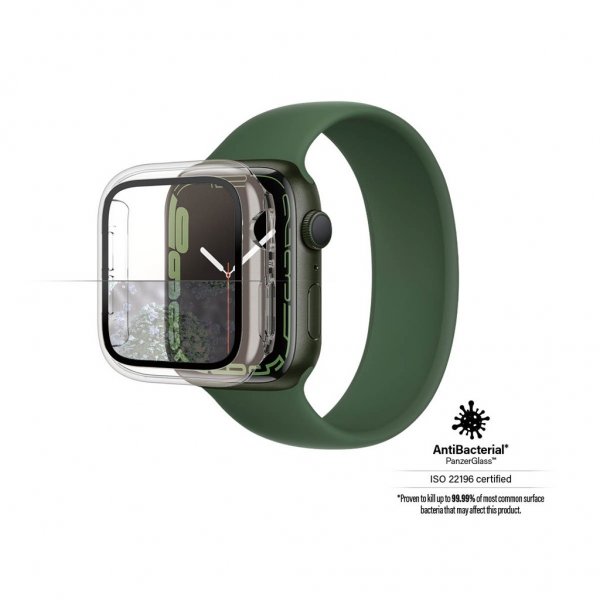 PanzerGlass Apple Watch 41mm Skal med Skärmskydd Full Body Protector Transparent