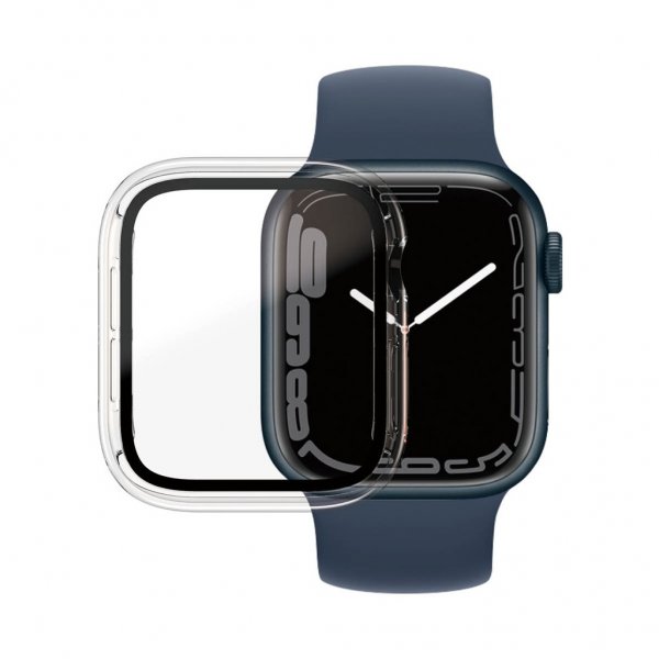 PanzerGlass Apple Watch 45mm Skal med Skärmskydd Full Body Transparent