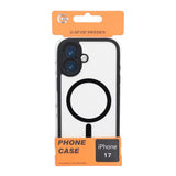 iPhone 17 Skal Kamerasarg MagSafe Svart Transparent