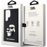 Karl Lagerfeld Samsung Galaxy S24 Ultra Skal 3D Rubber Karl & Choupette Svart