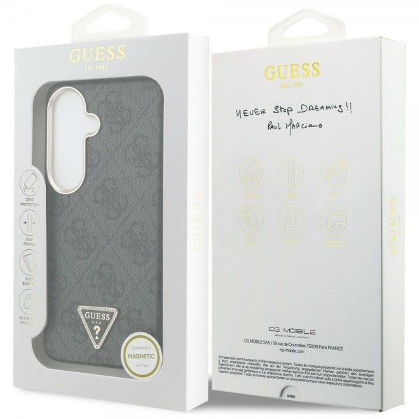 Guess Samsung Galaxy S26 Skal 4G Triangle MagSafe Svart