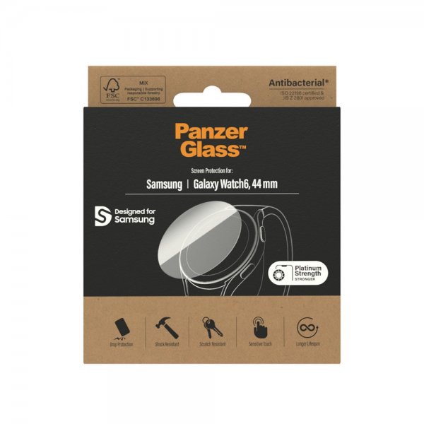 PanzerGlass Samsung Galaxy Watch 6 44mm Skärmskydd Glass