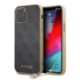 Guess iPhone 12 Pro Max Skal 4G Charms Grå