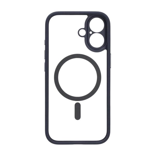 iPhone 17 Skal Kamerasarg MagSafe Blå Transparent