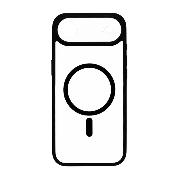 iPhone Air Skal Kamerasarg MagSafe Svart Transparent