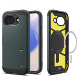 Spigen Google Pixel 10a Skal Tough Armor MagFit Abyss Green