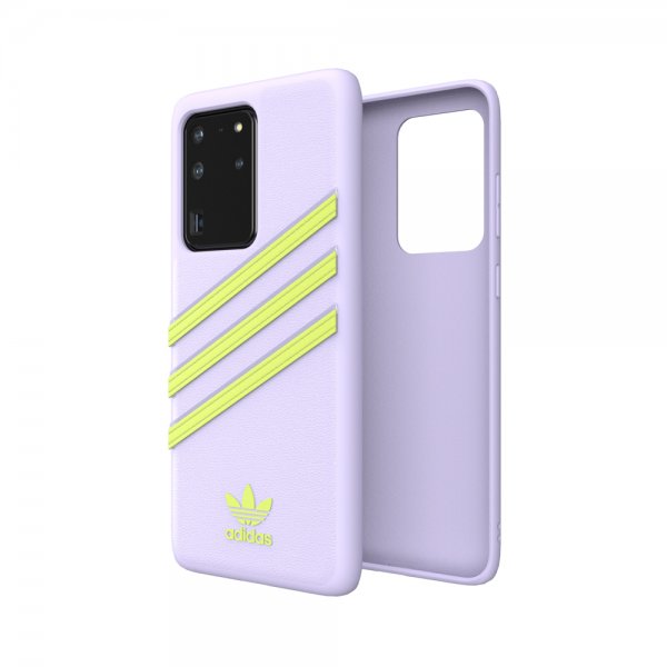 Adidas Samsung Galaxy S20 Ultra Skal OR 3 Stripes Snap Case Lila