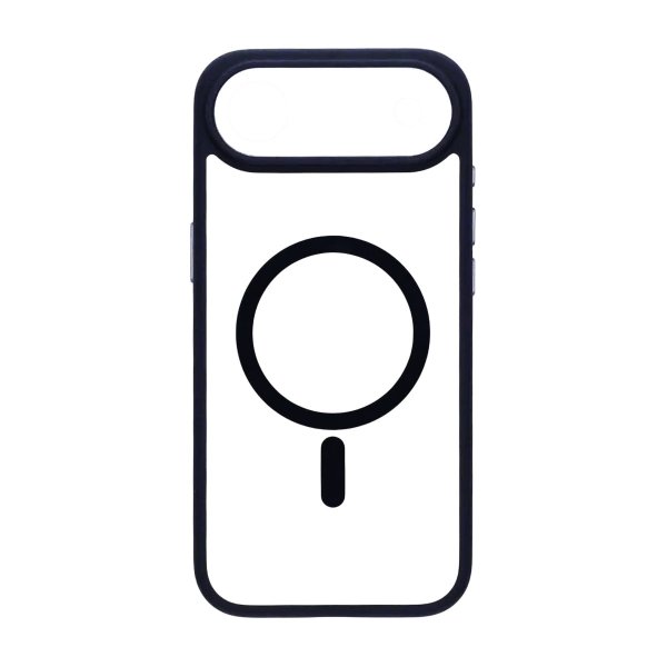 iPhone Air Skal Kamerasarg MagSafe Blå Transparent