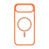 iPhone Air Skal Kamerasarg MagSafe Orange Transparent