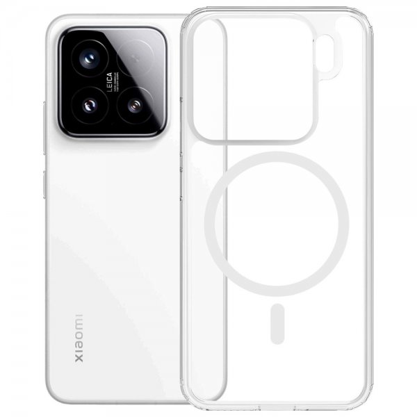 3mk Xiaomi 15 Skal Armor MagCase Transparent