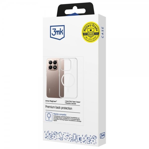 3mk Xiaomi 15T Skal Armor MagCase Transparent