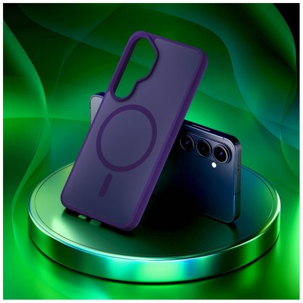 3mk Samsung Galaxy S26 Skal Smoke MagCase Lila