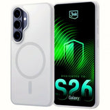 3mk Samsung Galaxy S26 Skal Smoke MagCase Vit