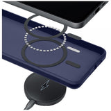 3mk Samsung Galaxy S26 Plus Skal Smoke MagCase Blå