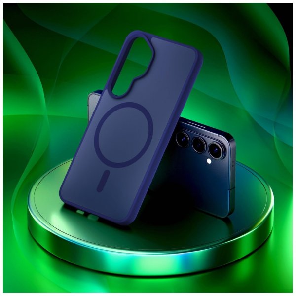 3mk Samsung Galaxy S26 Plus Skal Smoke MagCase Blå