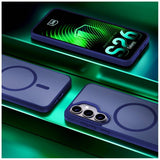 3mk Samsung Galaxy S26 Plus Skal Smoke MagCase Blå