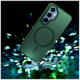 3mk Samsung Galaxy S26 Plus Skal Smoke MagCase Grön