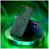 3mk Samsung Galaxy S26 Plus Skal Smoke MagCase Grön