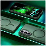 3mk Samsung Galaxy S26 Plus Skal Smoke MagCase Grön