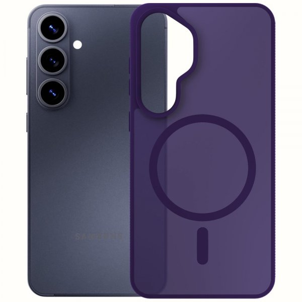 3mk Samsung Galaxy S26 Plus Skal Smoke MagCase Lila