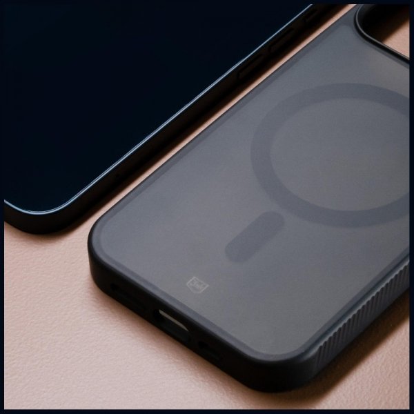 3mk Samsung Galaxy A37 Skal Smoke MagCase Svart