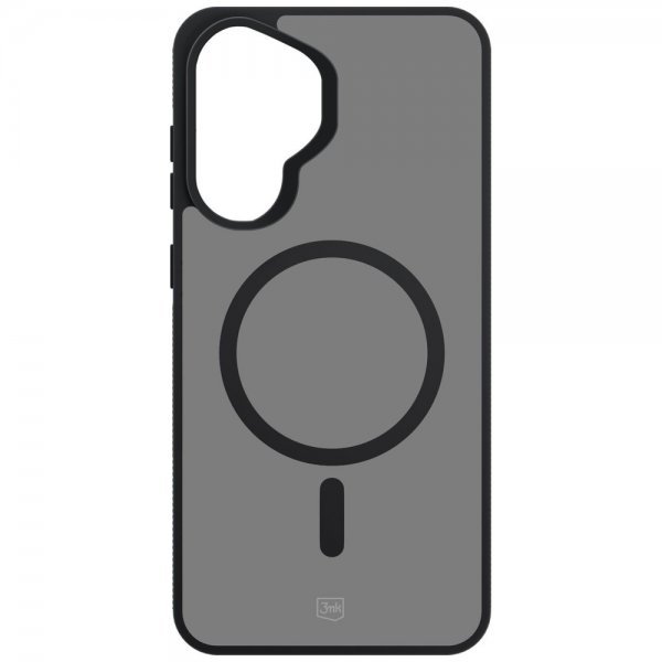3mk Samsung Galaxy A37 Skal Smoke MagCase Svart