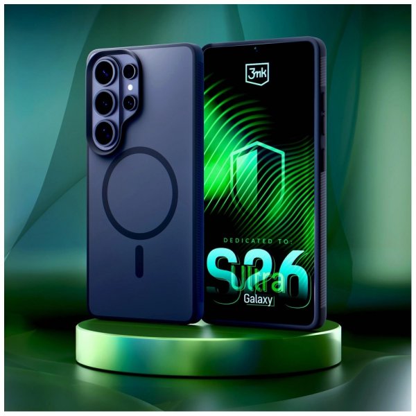 3mk Samsung Galaxy S26 Ultra Skal Smoke MagCase Svart
