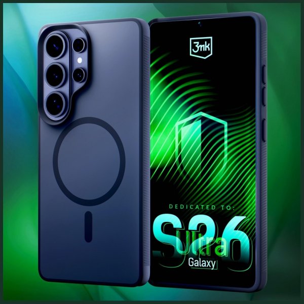 3mk Samsung Galaxy S26 Ultra Skal Smoke MagCase Svart