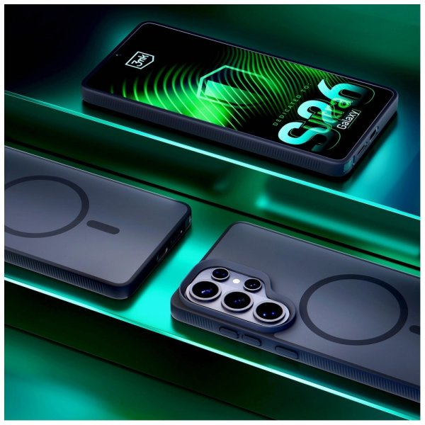 3mk Samsung Galaxy S26 Ultra Skal Smoke MagCase Svart