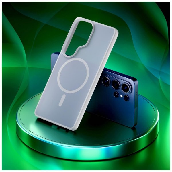 3mk Samsung Galaxy S26 Ultra Skal Smoke MagCase Vit