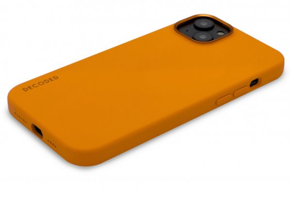 Decoded iPhone 14 Plus Skal Silicone Backcover Apricot