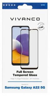 Vivanco Samsung Galaxy A22 5G Skärmskydd Full Screen