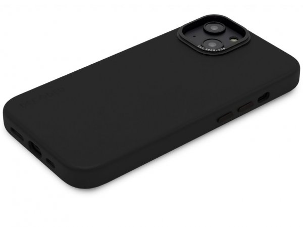 Decoded iPhone 14 Plus Skal Leather Backcover Svart