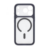 iPhone 17 Pro Skal Kamerasarg MagSafe Blå Transparent