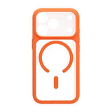 iPhone 17 Pro Skal Kamerasarg MagSafe Orange Transparent