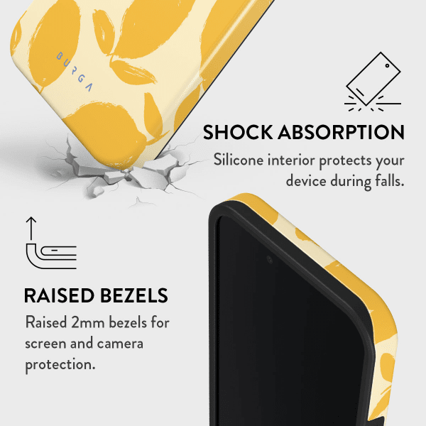 Burga iPhone 16e/17e Skal Tough Lemon Tart