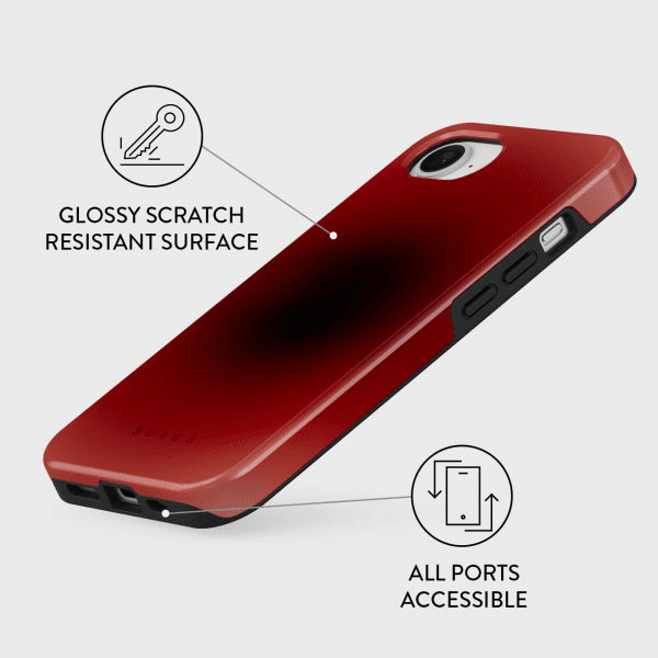 Burga iPhone 16e/iPhone 17e Skal Tough No Talking