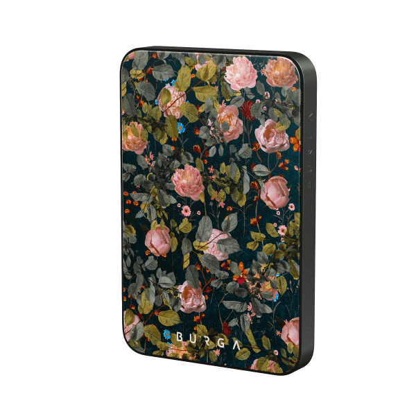 Burga Powerbank MagSafe 5000 mAh Bloomy Garden