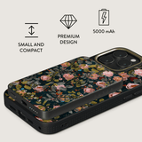 Burga Powerbank MagSafe 5000 mAh Bloomy Garden