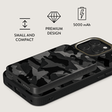 Burga Powerbank MagSafe 5000 mAh Night Black Camouflage