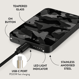 Burga Powerbank MagSafe 5000 mAh Night Black Camouflage