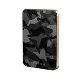 Burga Powerbank MagSafe 5000 mAh Night Black Camo Guld