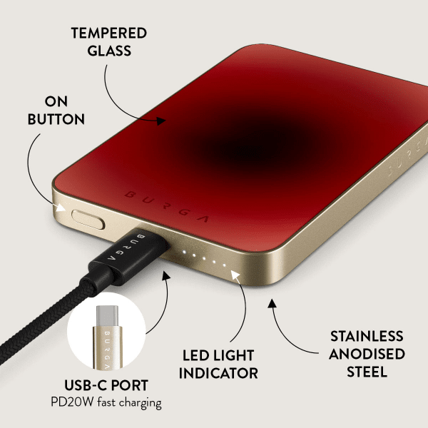 Burga Powerbank MagSafe 5000 mAh No Talking