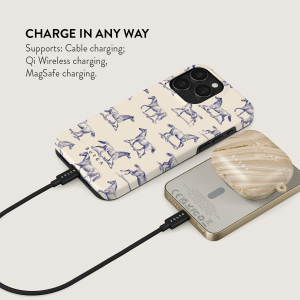 Burga Powerbank MagSafe 5000 mAh Derby Race Guld