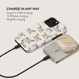 Burga Powerbank MagSafe 5000 mAh Derby Race Guld