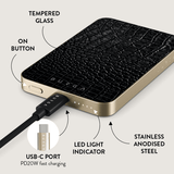 Burga Powerbank MagSafe 5000 mAh Reaper's Touch Guld