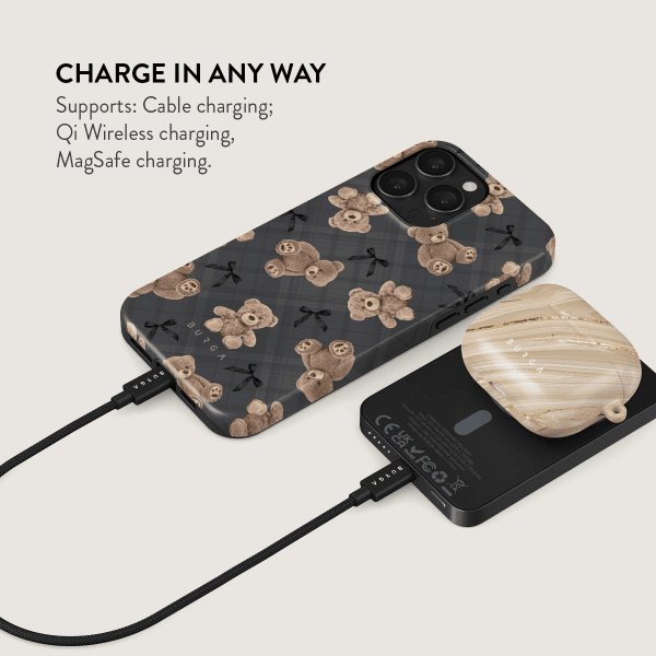 Burga Powerbank MagSafe 5000 mAh BFF Grå