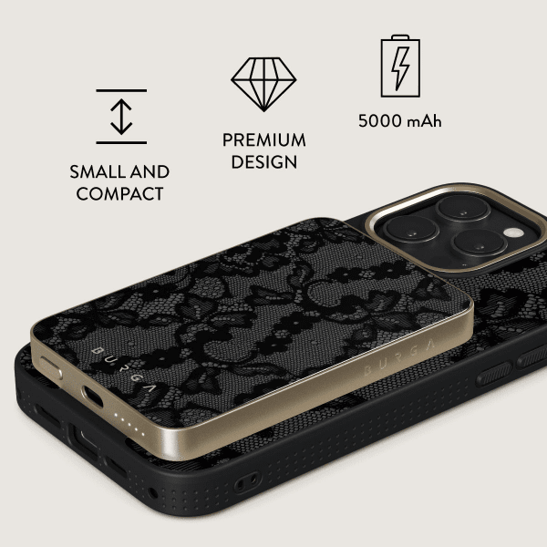 Burga Powerbank MagSafe 5000 mAh Magnetic Guld