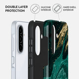 Burga Samsung Galaxy A56 Skal Tough Emerald Pool